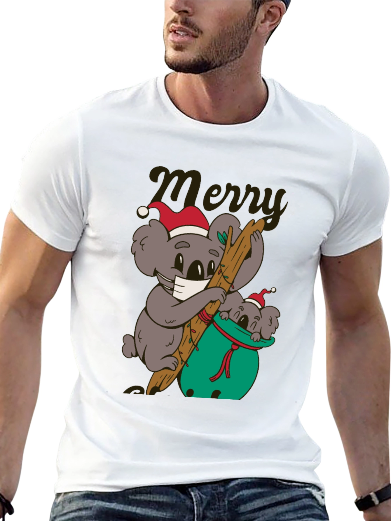 Christmas Koala T-Shirt: Festive & Fun