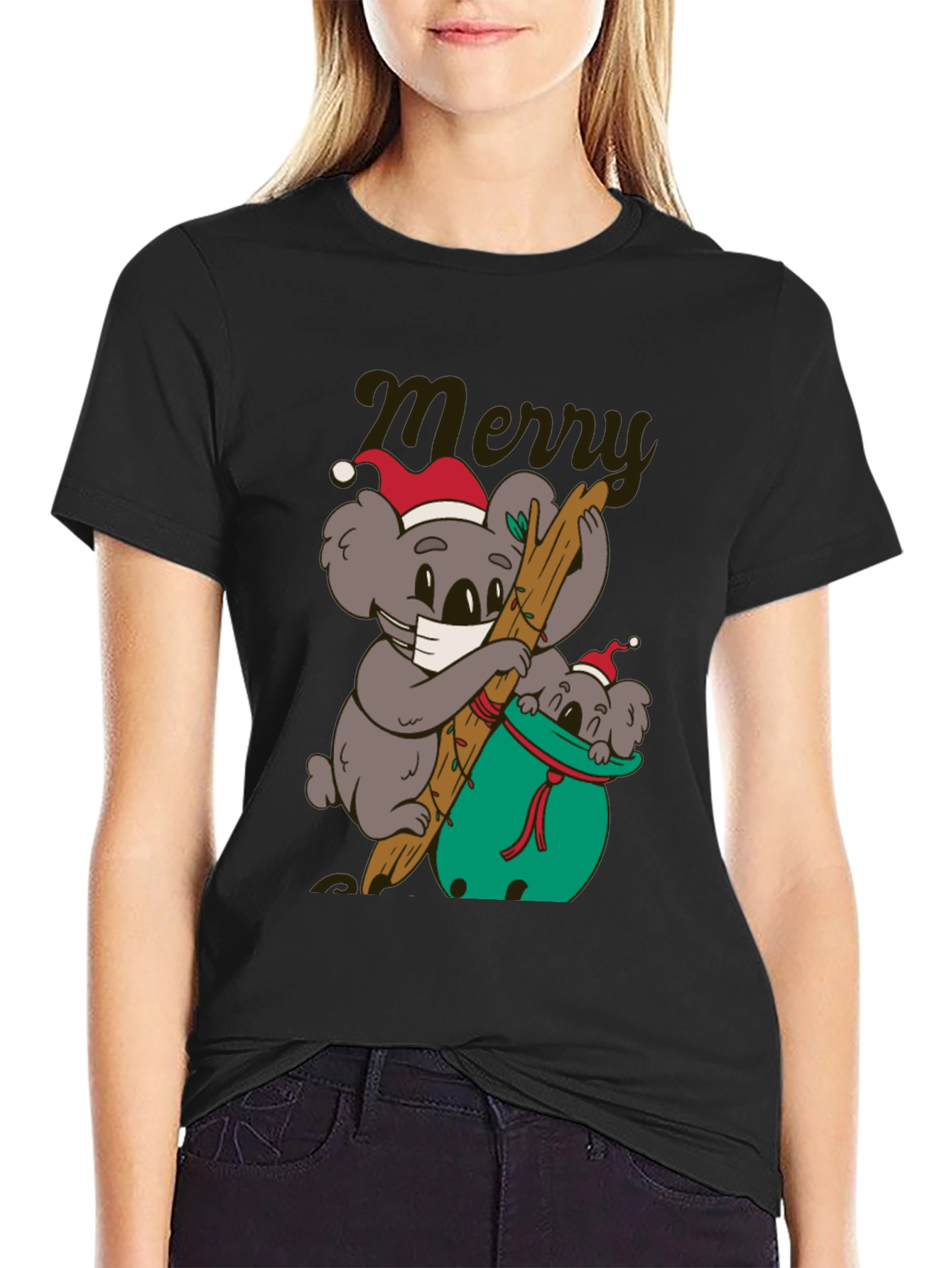 Christmas Koala T-Shirt: Festive & Fun