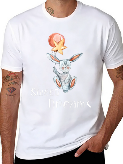 Sweet Dreams Bunny T-Shirt - Cute Graphic Tee