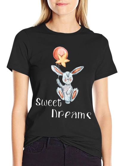 Sweet Dreams Bunny T-Shirt - Cute Graphic Tee