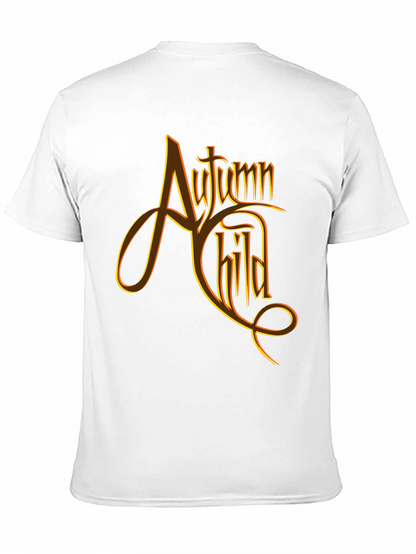 Autumn Child Graphic Tee - Black