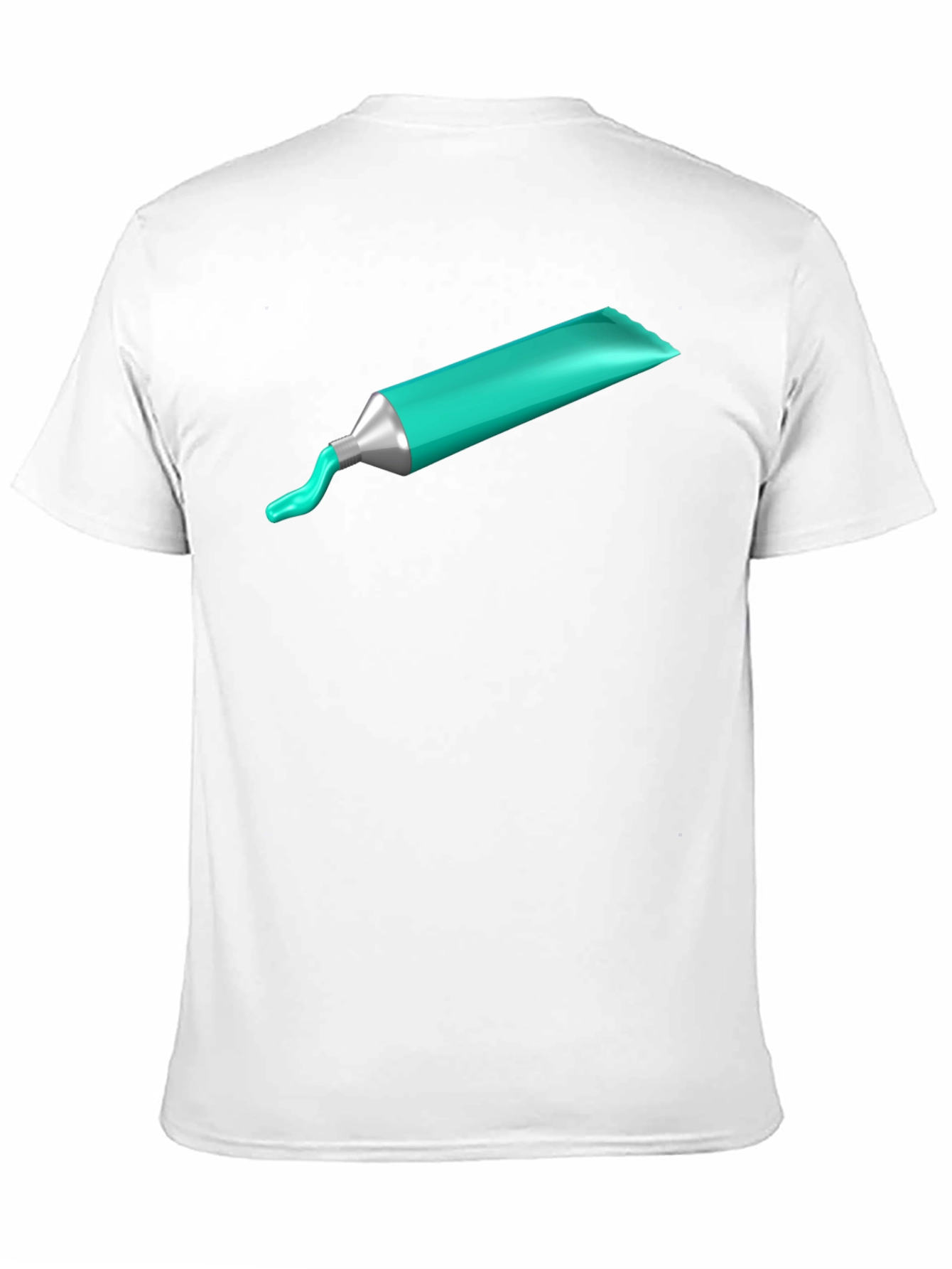 Artists Paint Tube Graphic Tee - Black Cotton