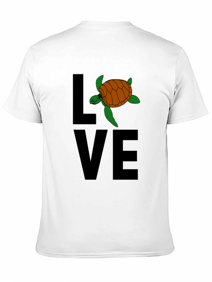 Turtle Love Graphic Tee - Black