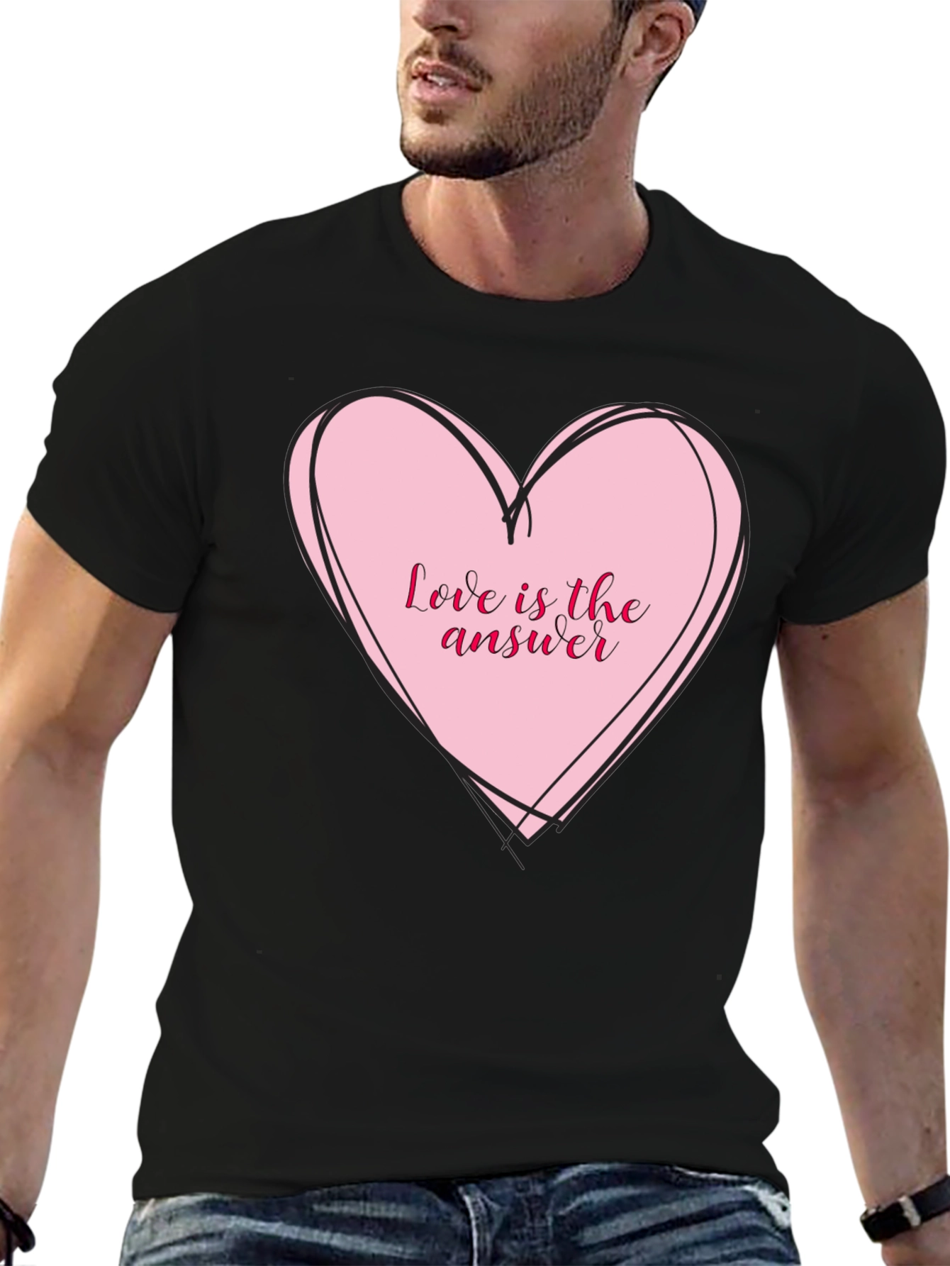Love is the Answer Graphic T-Shirt