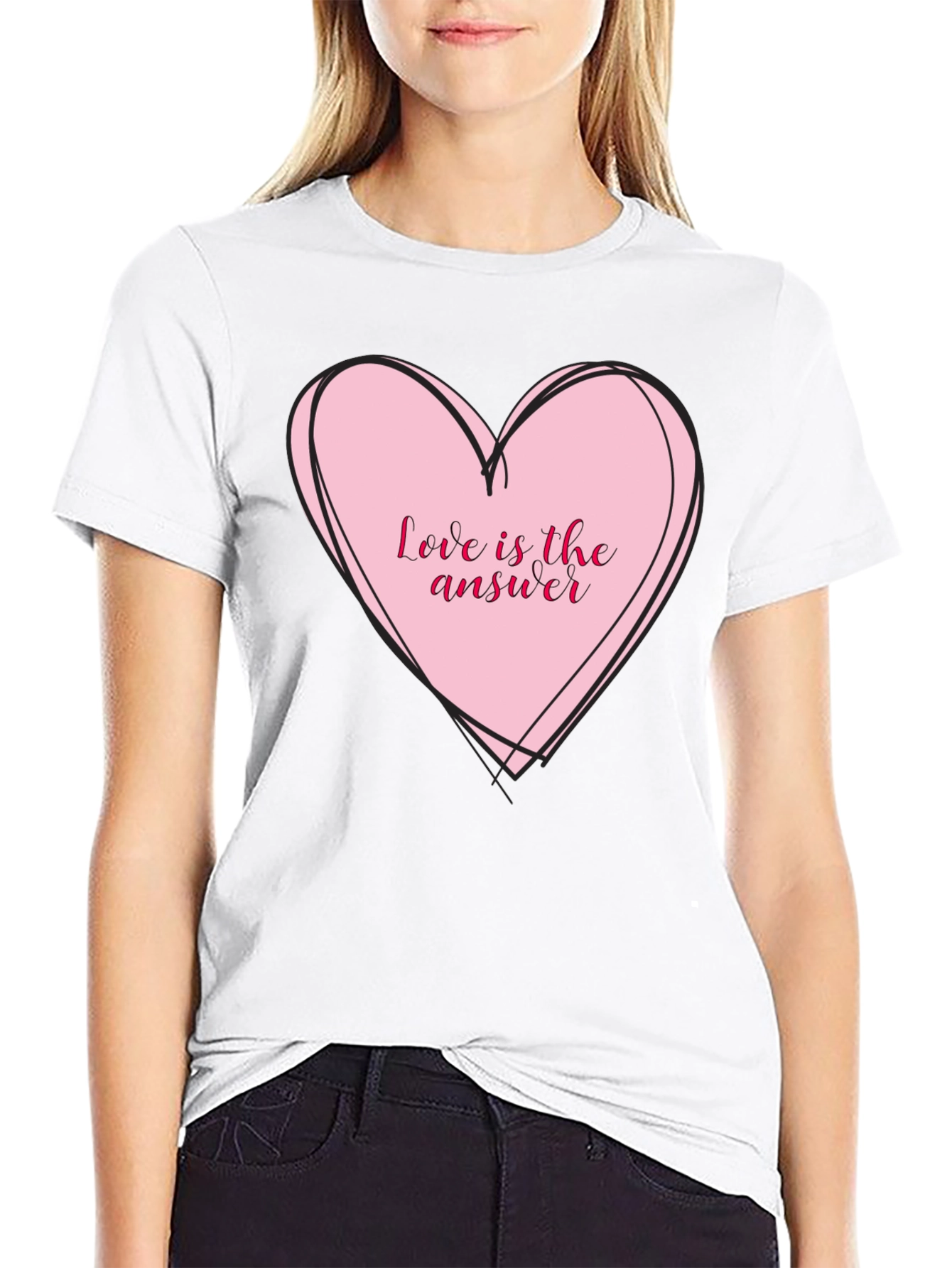 Love is the Answer Graphic T-Shirt