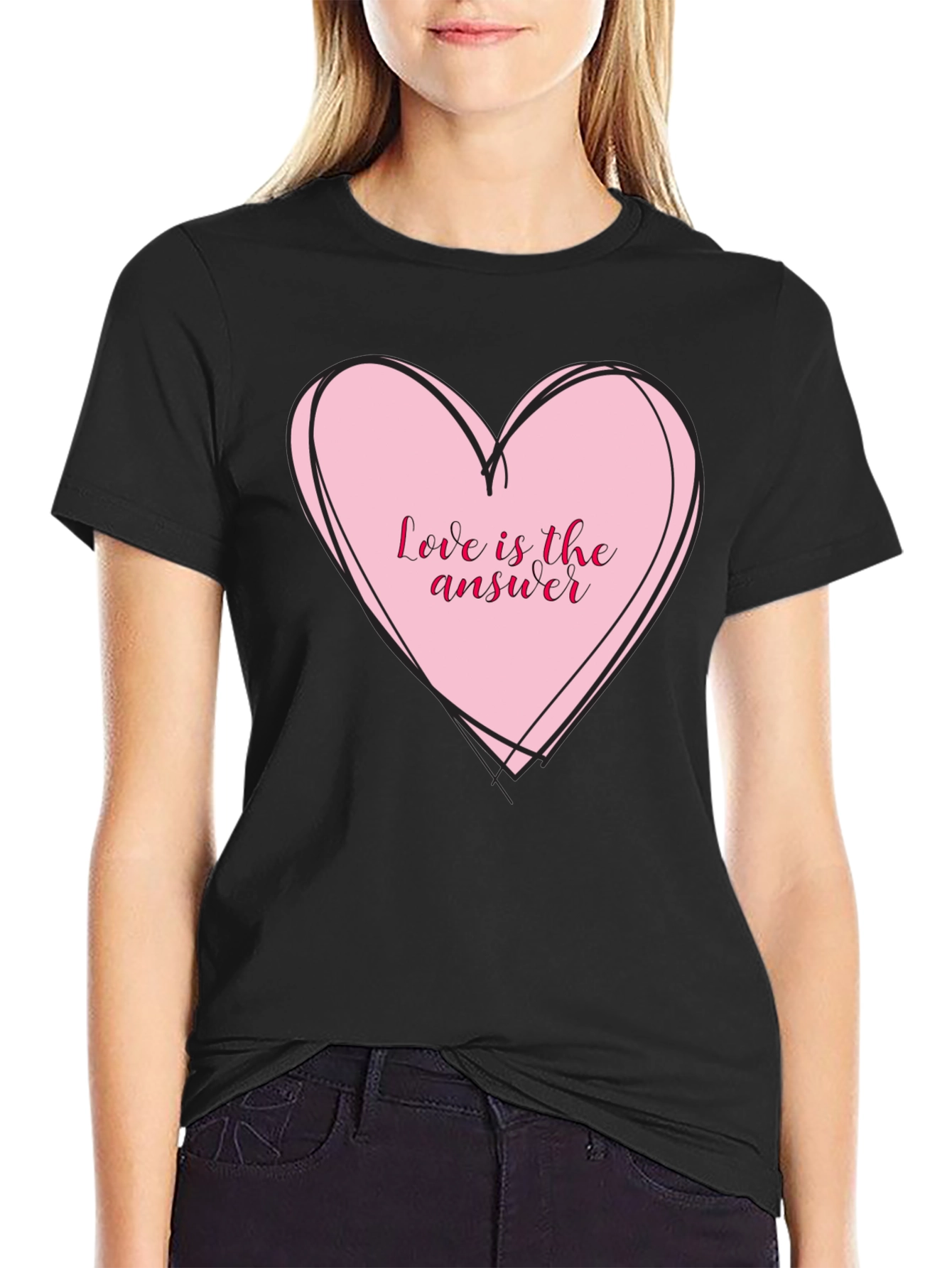 Love is the Answer Graphic T-Shirt