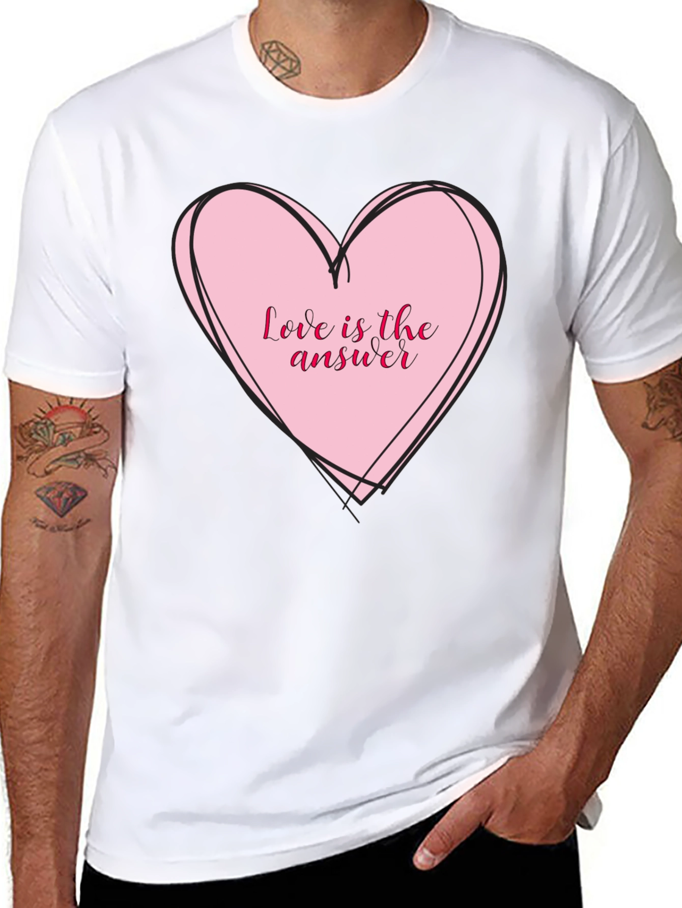Love is the Answer Graphic T-Shirt