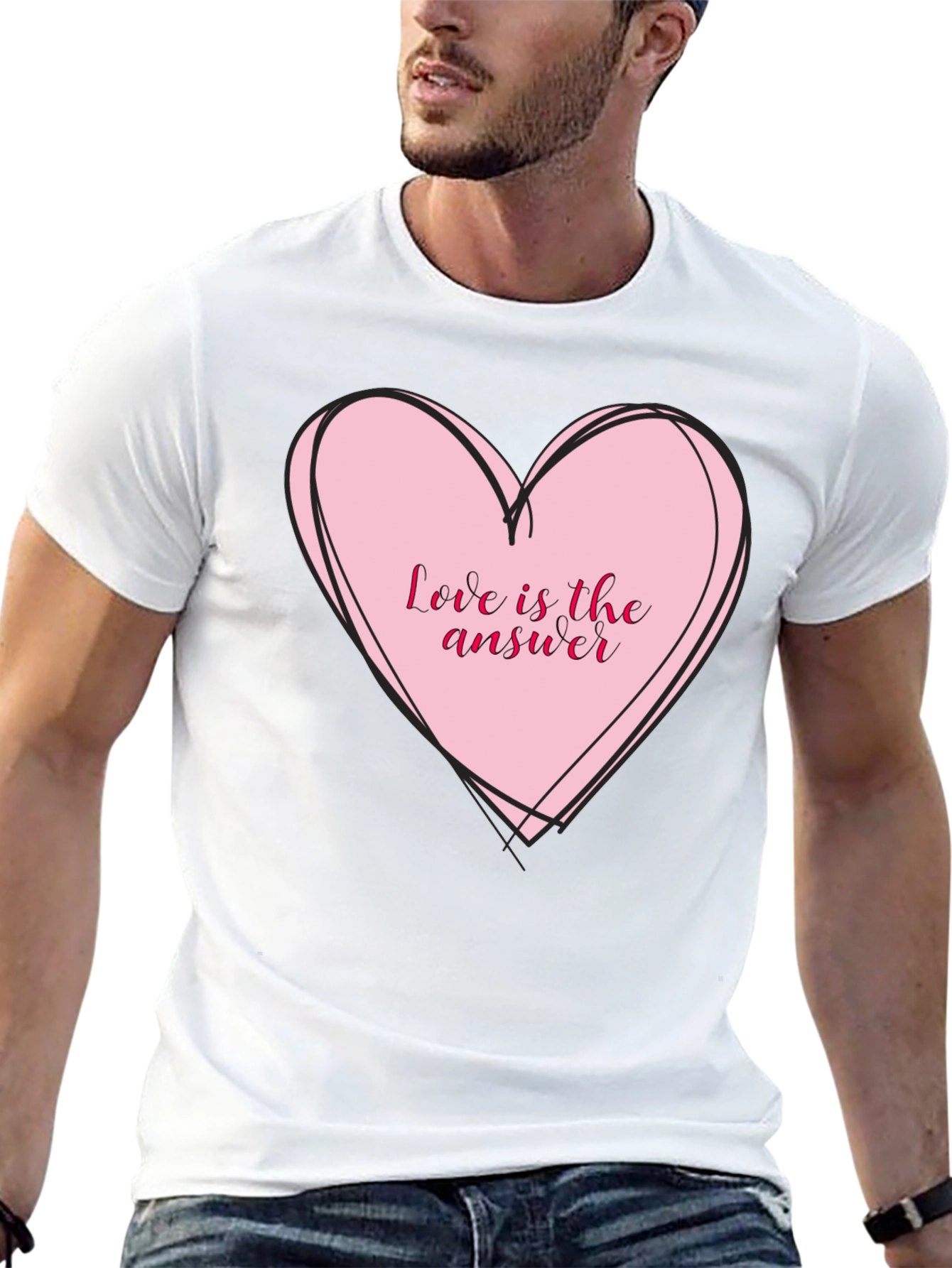 Love is the Answer Graphic T-Shirt