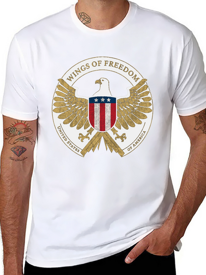 Wings of Freedom USA Eagle T-Shirt
