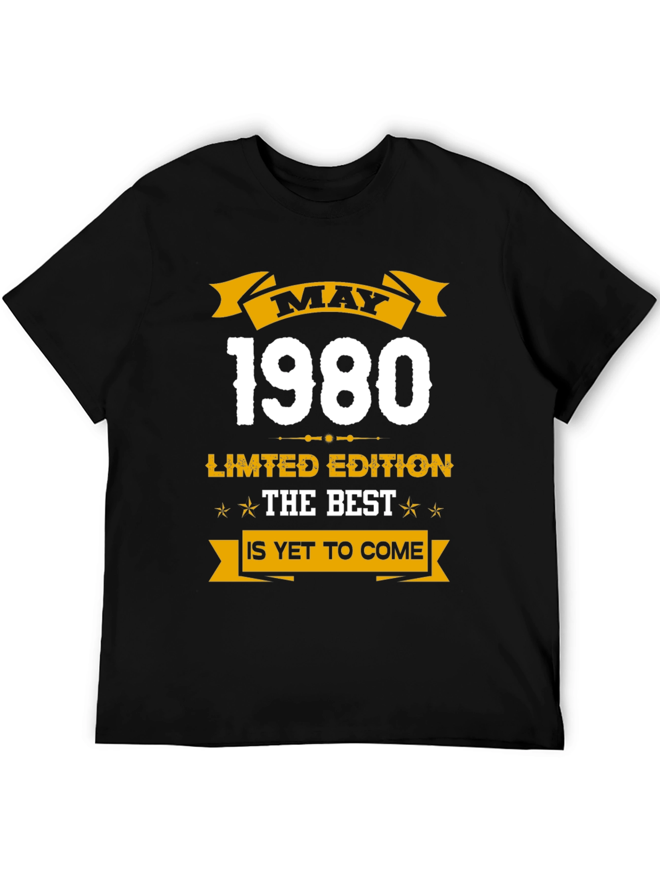 May 1980 Limited Edition Birthday T-Shirt