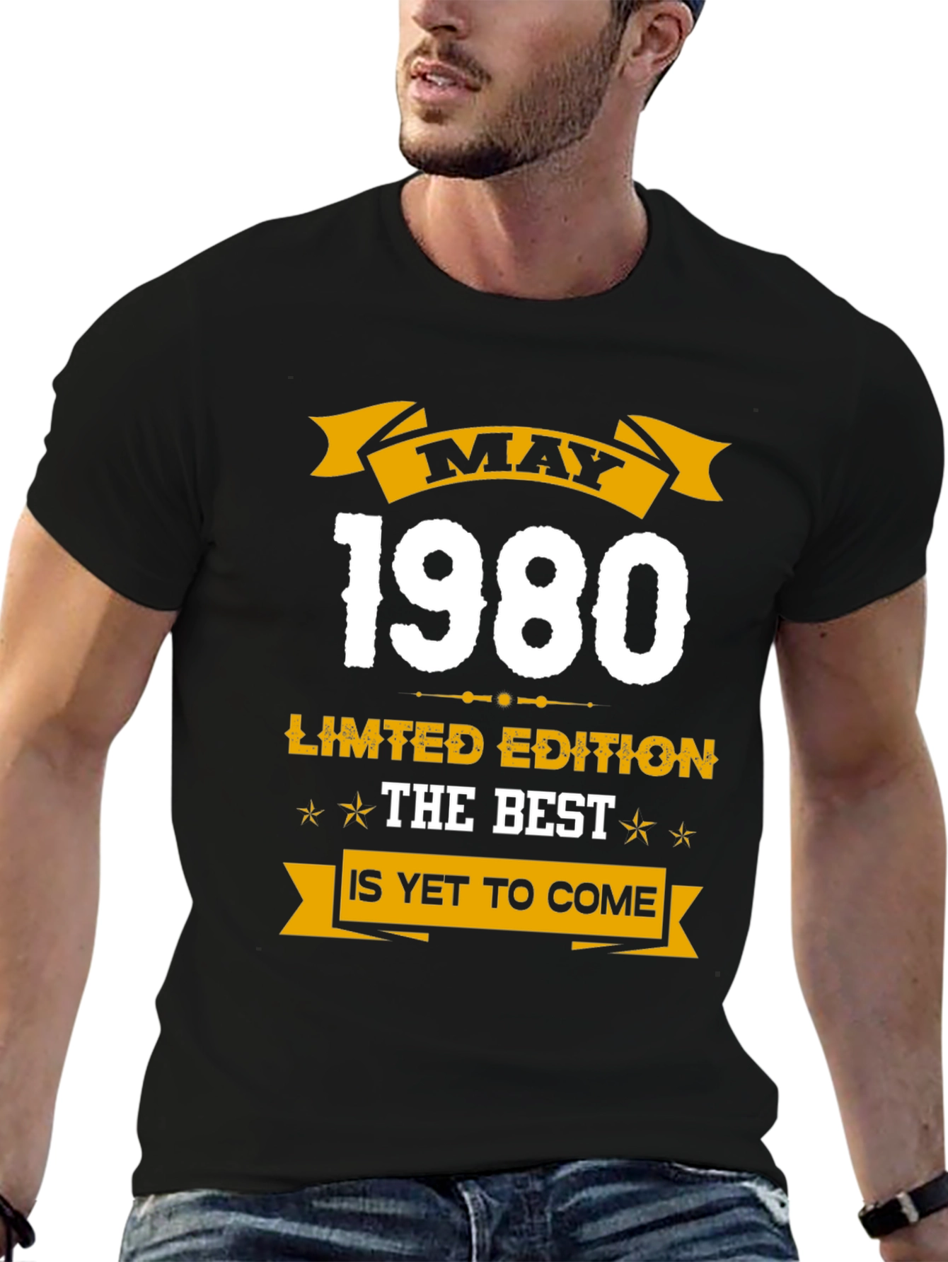 May 1980 Limited Edition Birthday T-Shirt