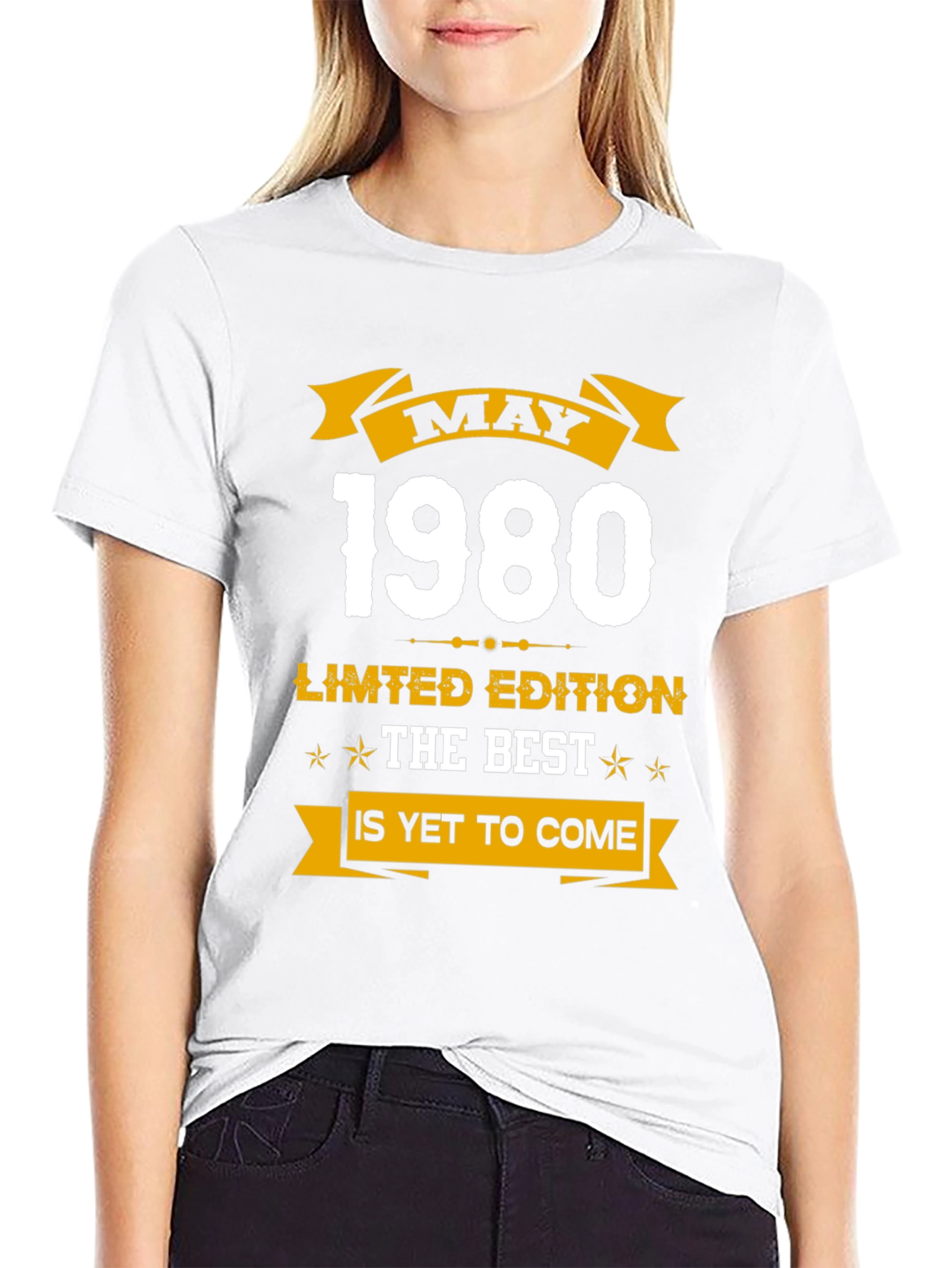 May 1980 Limited Edition Birthday T-Shirt