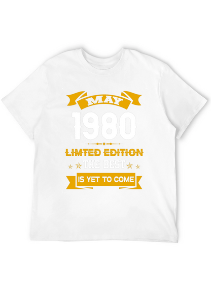 May 1980 Limited Edition Birthday T-Shirt