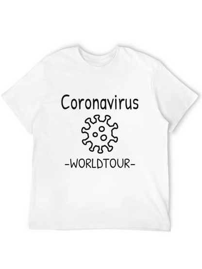 Black Graphic Tee - World Tour