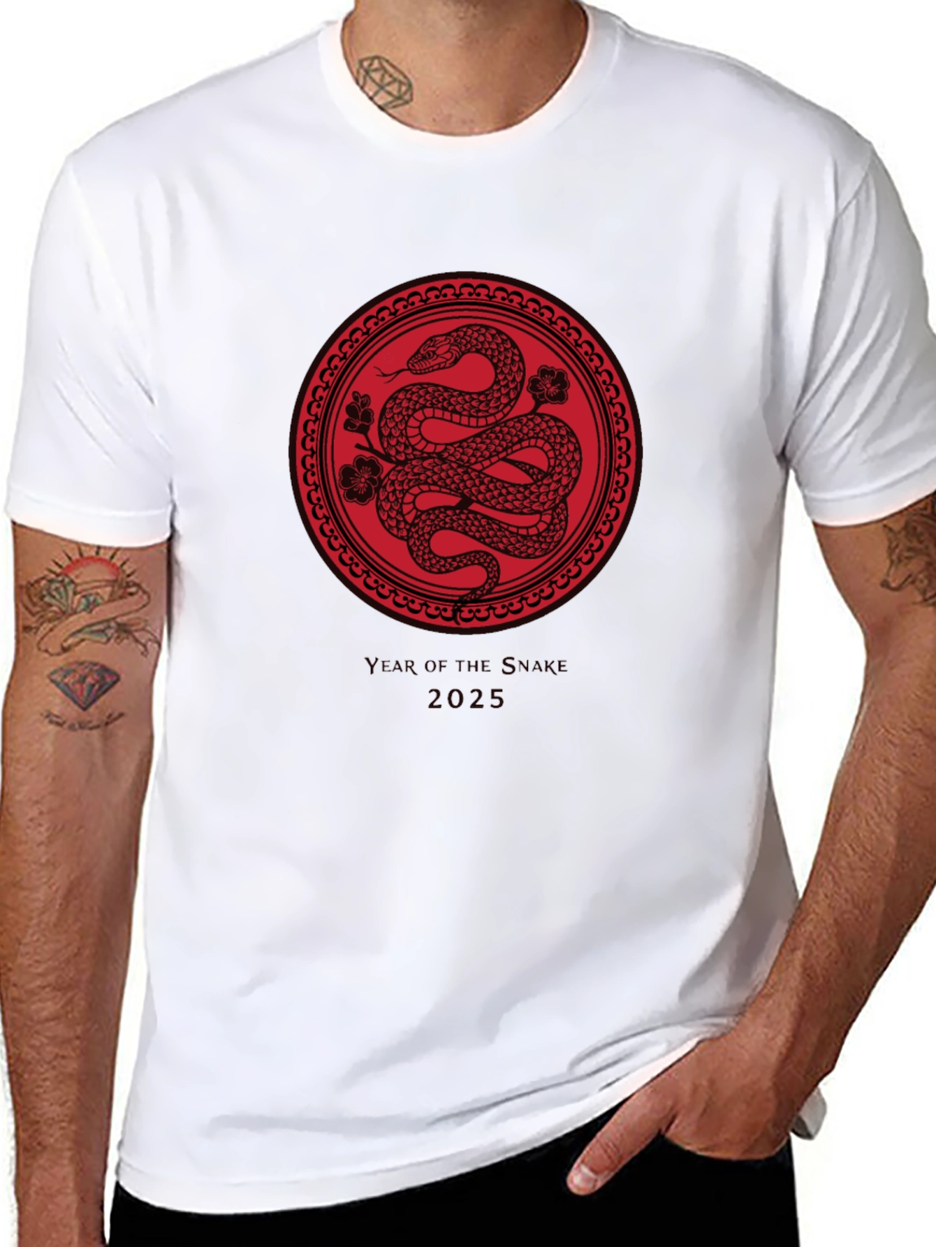 Year of the Snake 2025 Graphic Tee