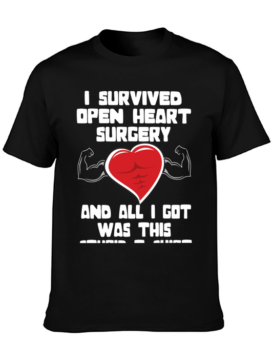 I Survived Open Heart Surgery T-Shirt