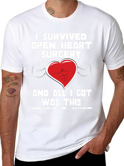 I Survived Open Heart Surgery T-Shirt