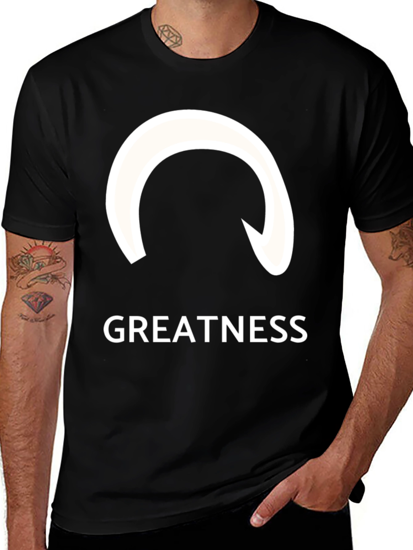 Greatness Arrow Graphic Tee