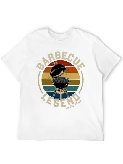 Barbecue Legend Graphic Tee - Grilling T-Shirt