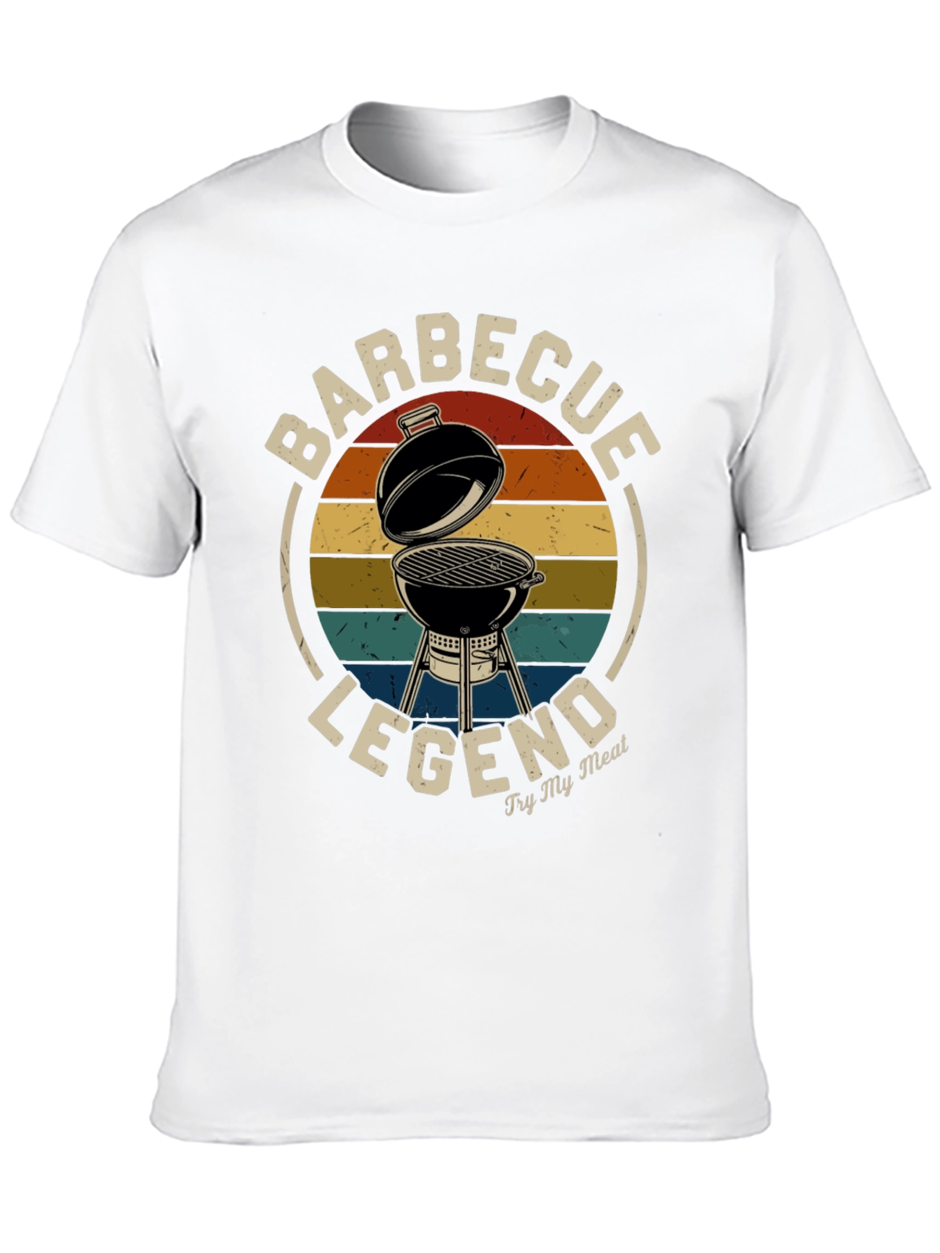 Barbecue Legend Graphic Tee - Grilling T-Shirt