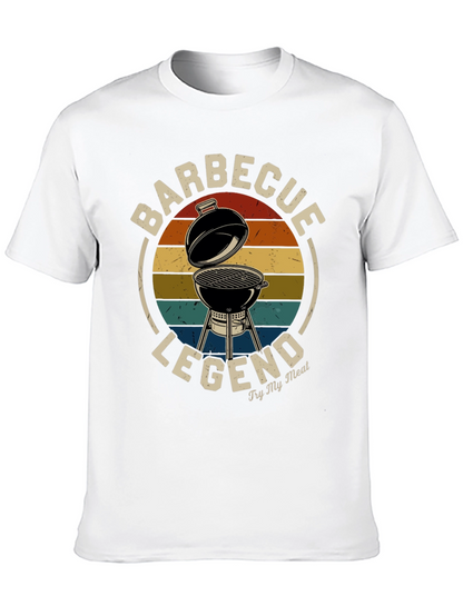Barbecue Legend Graphic Tee - Grilling T-Shirt