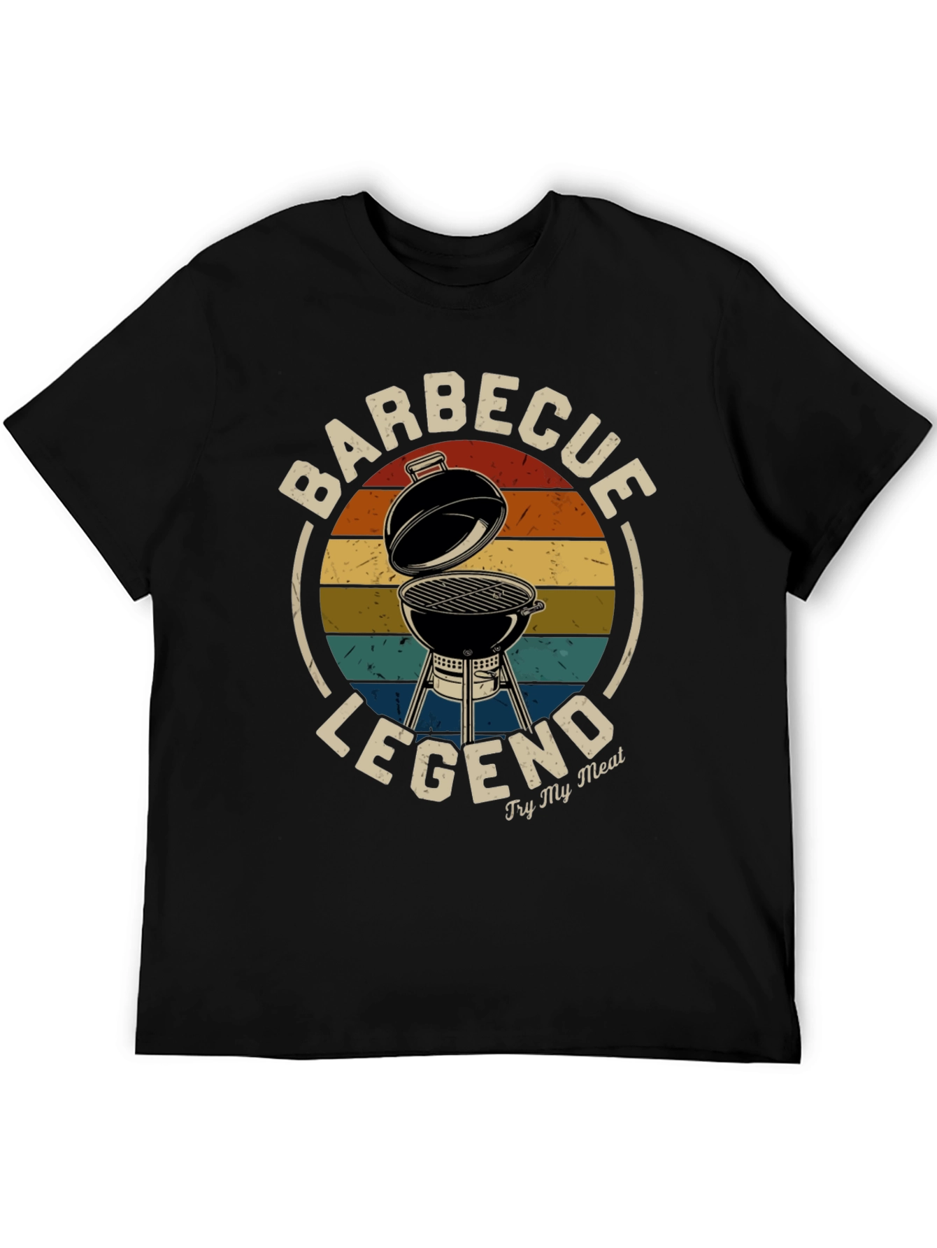 Barbecue Legend Graphic Tee - Grilling T-Shirt