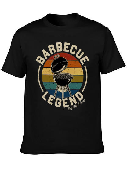 Barbecue Legend Graphic Tee - Grilling T-Shirt