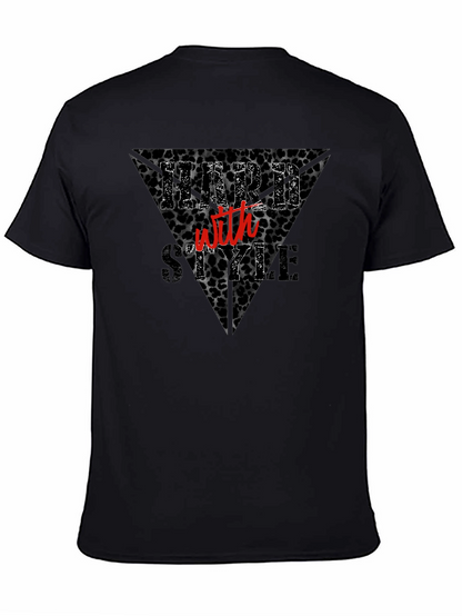 Hard With Style Black Graphic T-Shirt