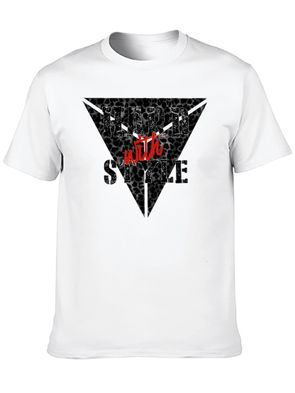 Hard With Style Black Graphic T-Shirt