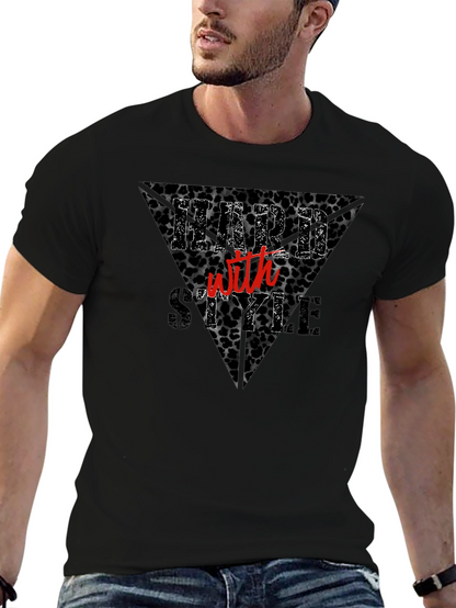 Hard With Style Black Graphic T-Shirt