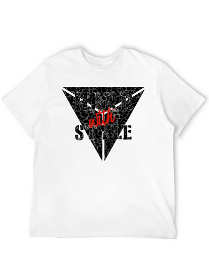 Hard With Style Black Graphic T-Shirt