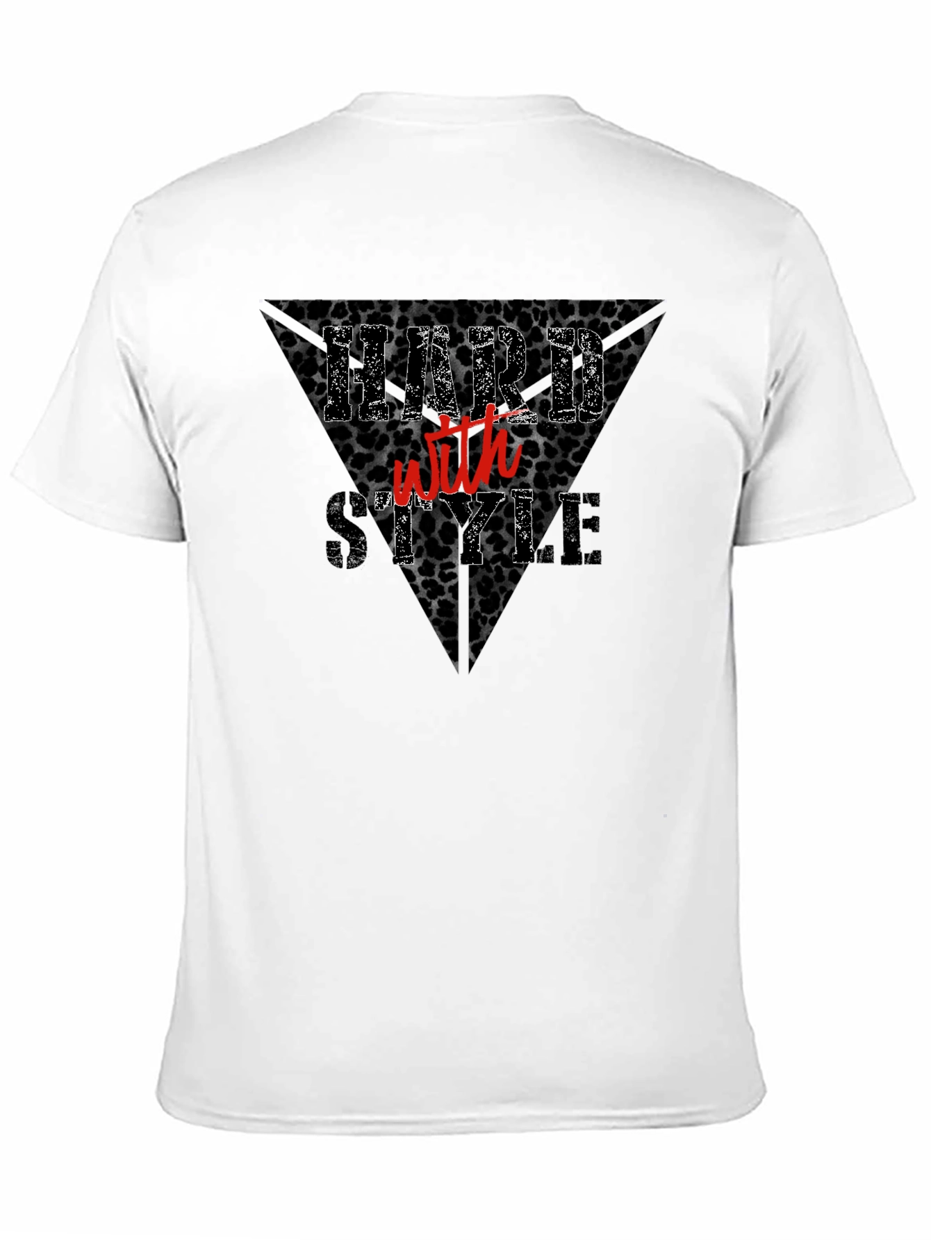 Hard With Style Black Graphic T-Shirt