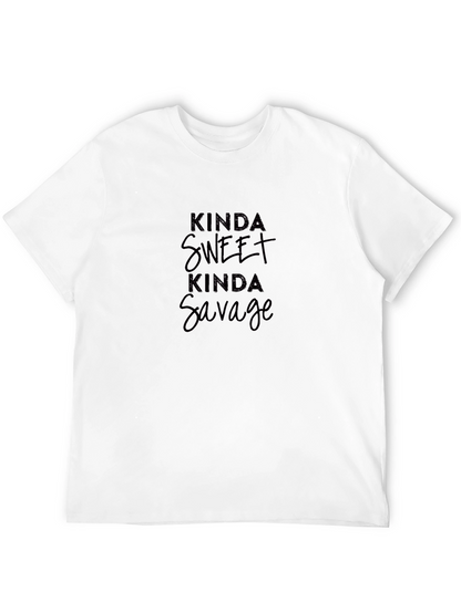Kinda Sweet Kinda Savage Black T-Shirt