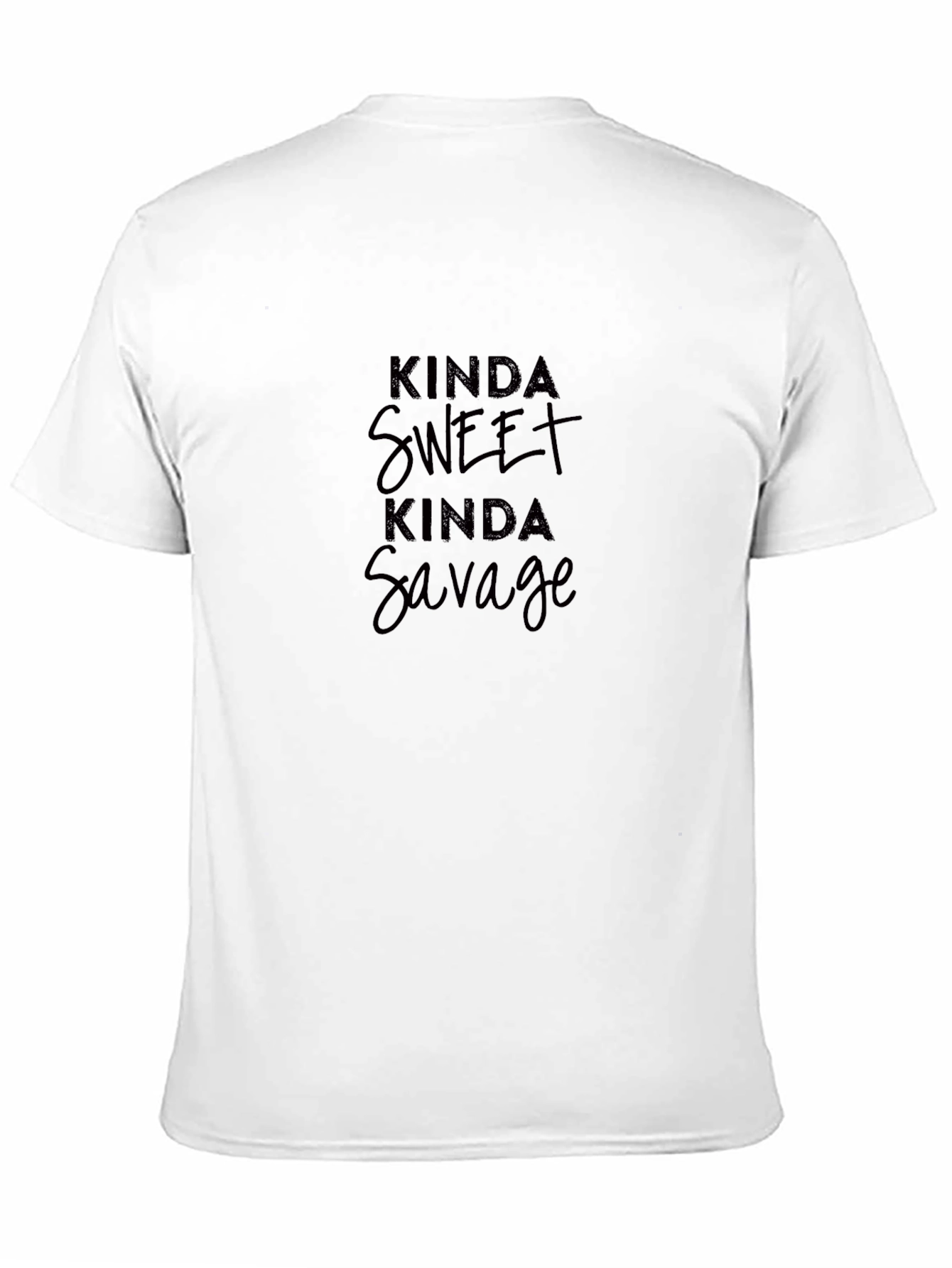 Kinda Sweet Kinda Savage Black T-Shirt