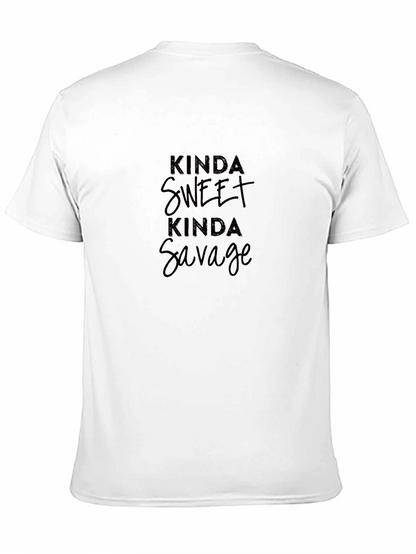Kinda Sweet Kinda Savage Black T-Shirt