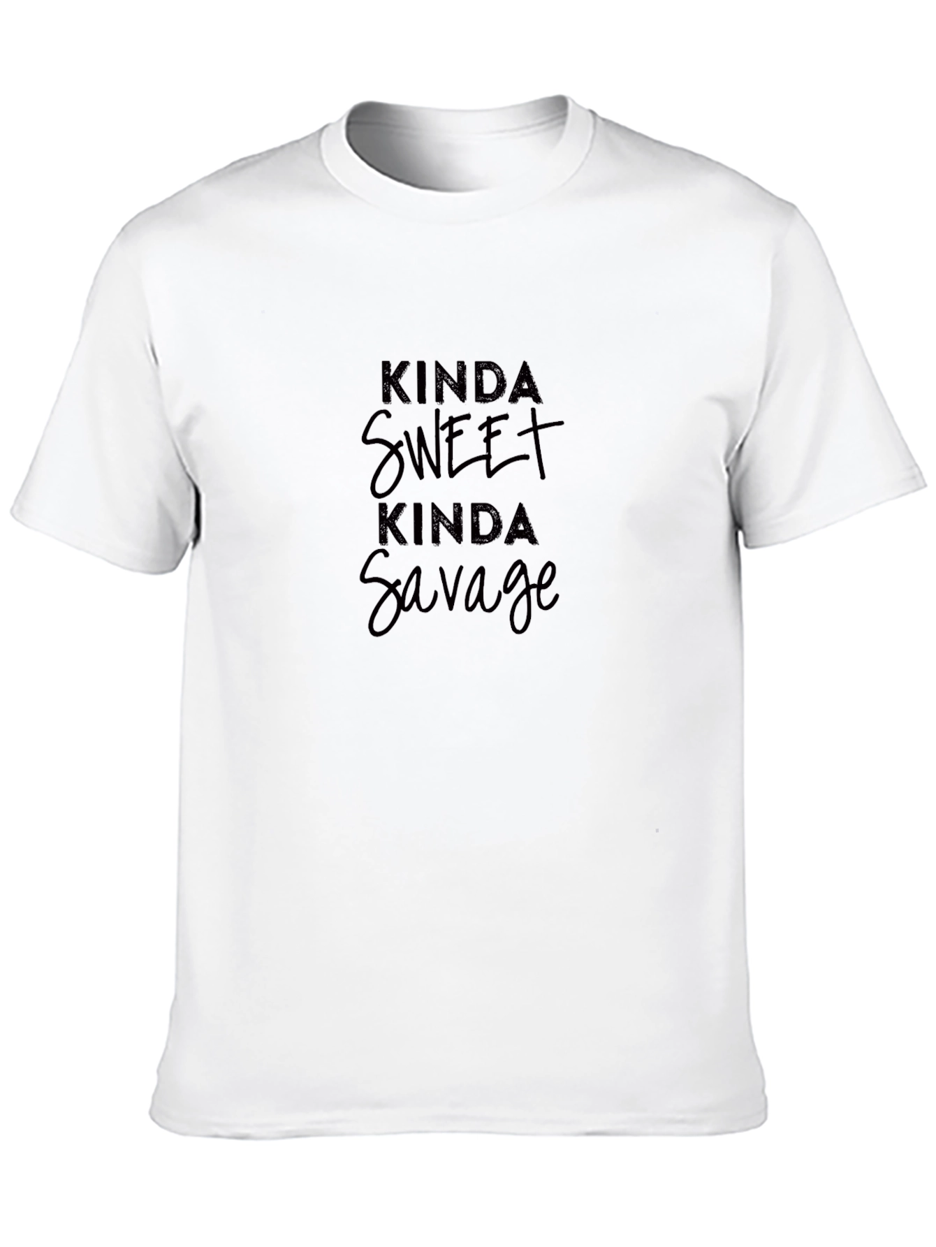 Kinda Sweet Kinda Savage Black T-Shirt