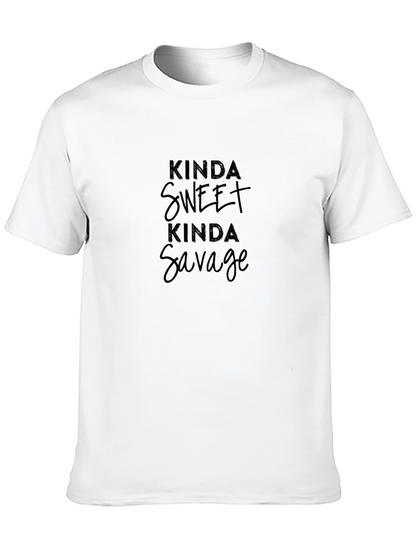 Kinda Sweet Kinda Savage Black T-Shirt