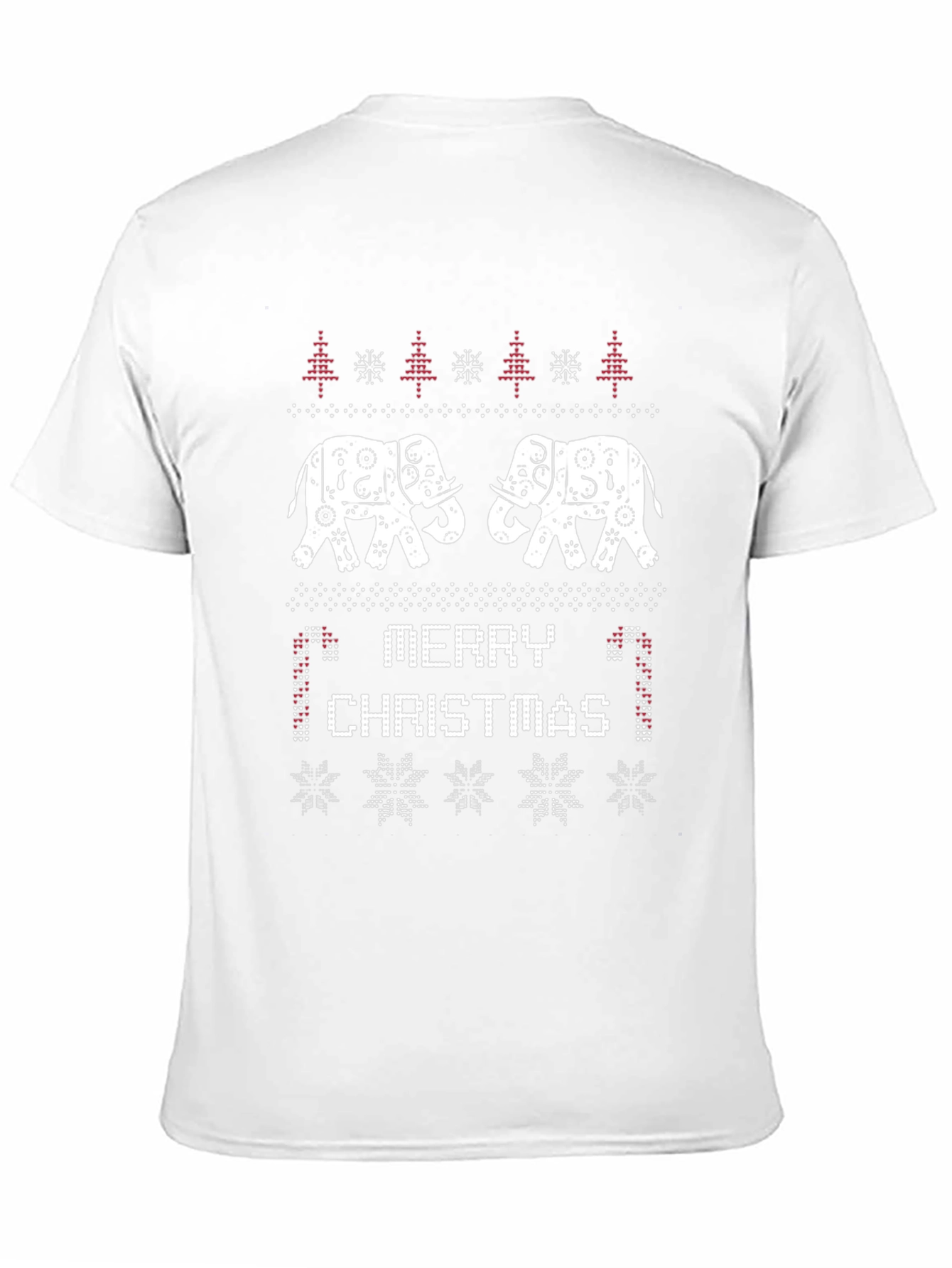 Elephant Merry Christmas T-Shirt