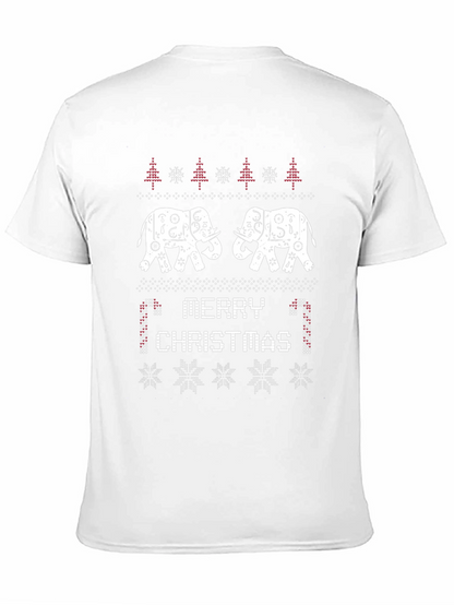 Elephant Merry Christmas T-Shirt