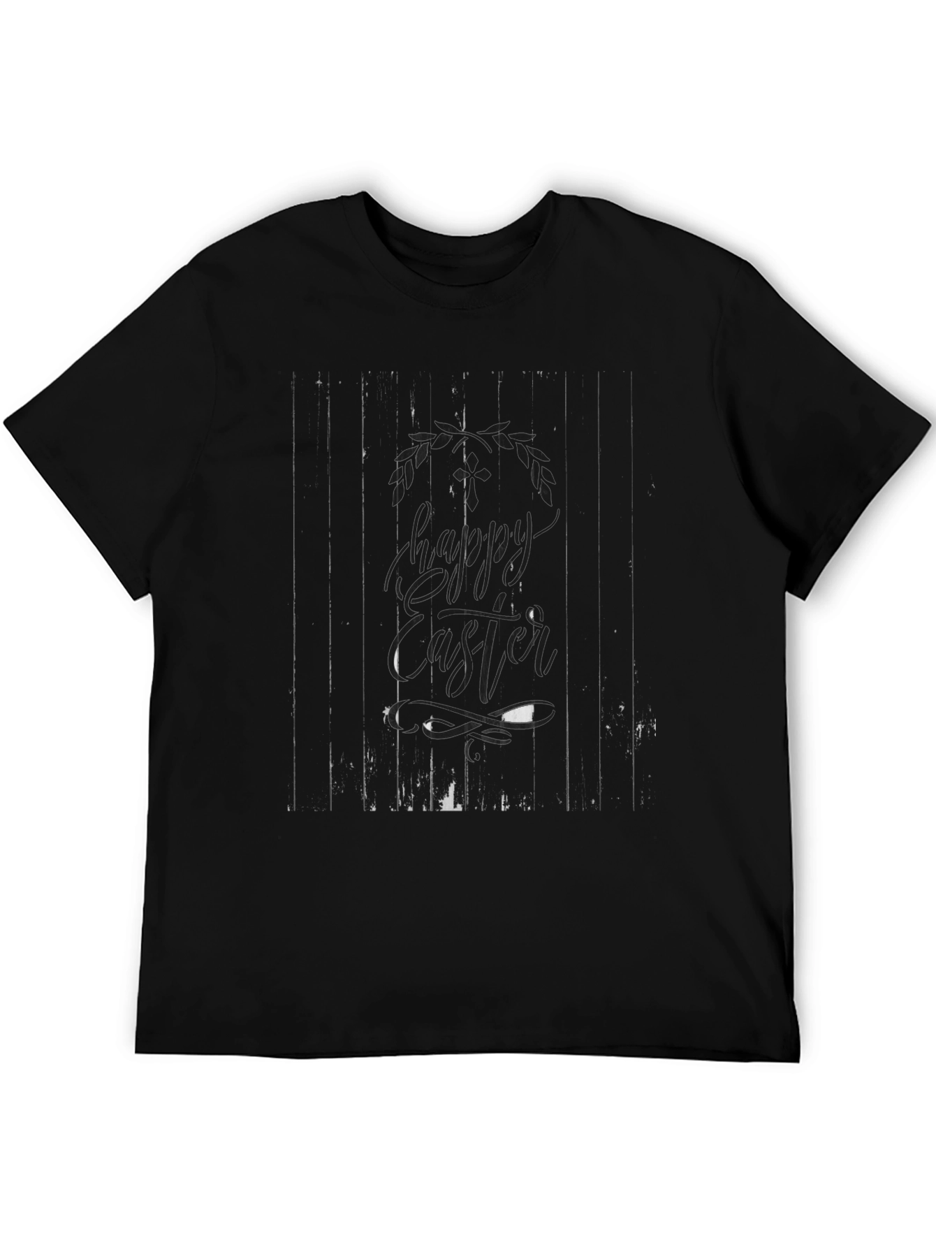 Happy Easter Bunny T-Shirt - Black