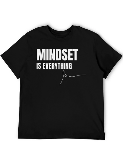 Mindset is Everything Black T-Shirt