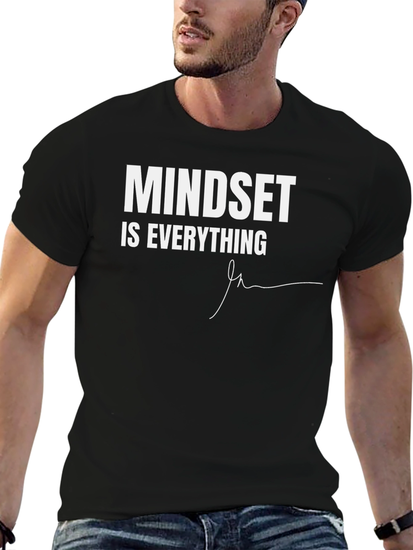 Mindset is Everything Black T-Shirt