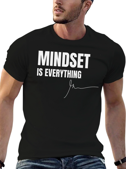 Mindset is Everything Black T-Shirt