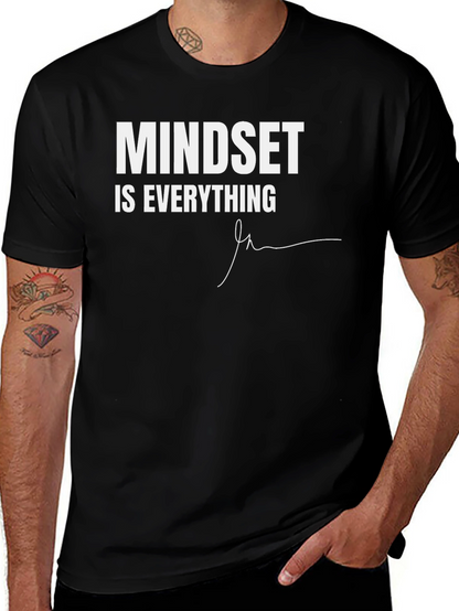 Mindset is Everything Black T-Shirt