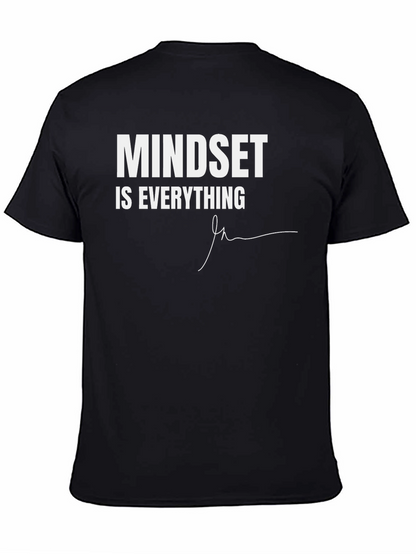 Mindset is Everything Black T-Shirt