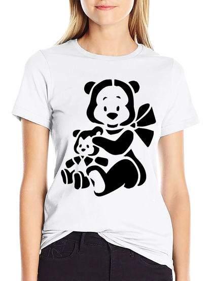 Bear Hugs Black Tee