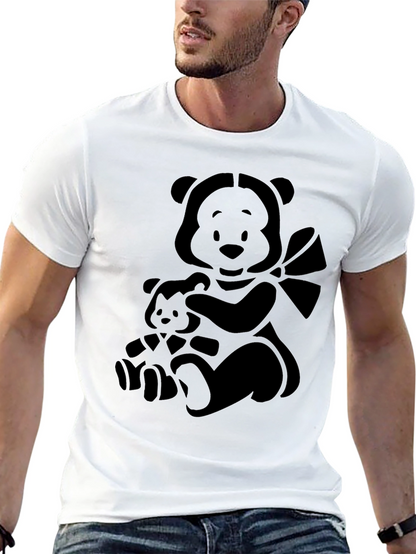 Bear Hugs Black Tee