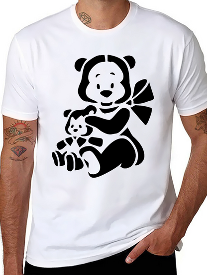Bear Hugs Black Tee