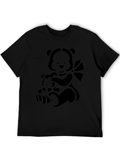 Bear Hugs Black Tee