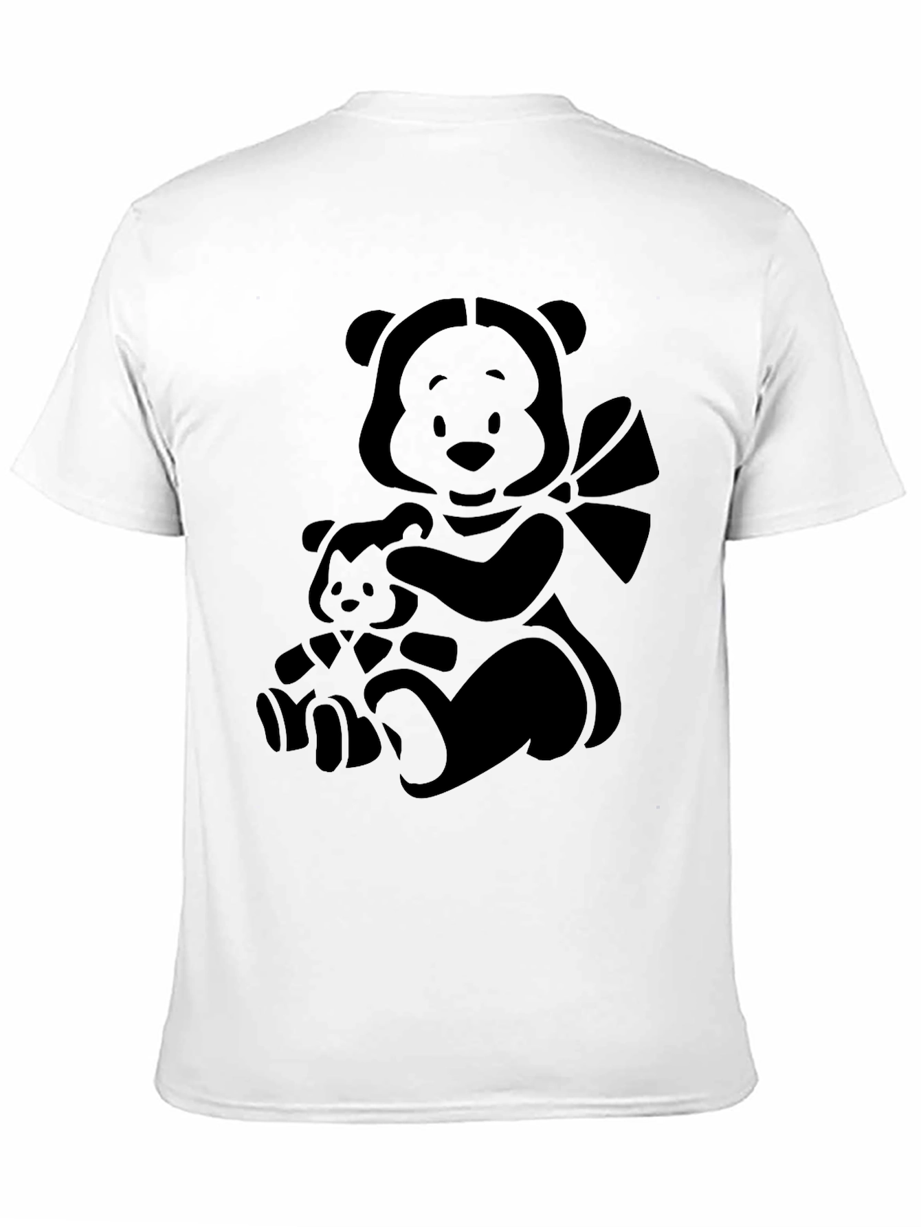 Bear Hugs Black Tee